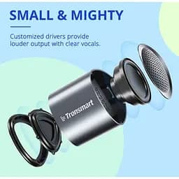 Портативна колонка Tronsmart Mini Nimo Speaker TWS 5W Bluetooth Black - мініатюра 7