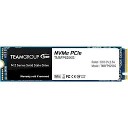 Накопичувач SSD Team m.2 NVMe MP33 256 GB PCIe 3.0 240 (TM8FP6256G0C101)