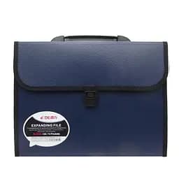 Папка-портфель ПВХ с 13 файлами, 32x26x3 см, DL-5255 (в ассортименте)