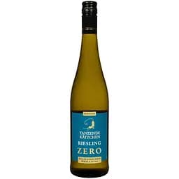 Вино безалкогольное Tanzende Katzchen Riesling Zero, белое, полусладкое, 0,75 л