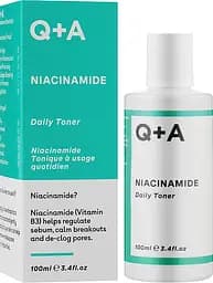 Зволожувальний тонер для обличчя Q+A Niacinamide Daily Toner 100 мл - мініатюра 2