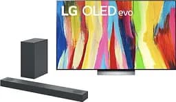 Телевізор LG OLED55C21 + LG S75Q