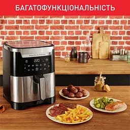 Мультипіч Tefal EasyFry&Grill XXL 1830 Вт чорно-сіра (EY801D15) - мініатюра 14