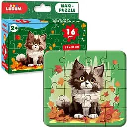 Набір настільних ігор Ludum 2 в 1 Котик 3 + Собачка максі-пазли (ME5032-08) - мініатюра 3