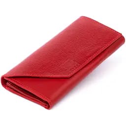 Женский кожаный кошелек-клатч Grande Pelle 20х10х2.5 см acs0015920