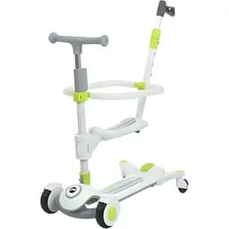 Детский самокат JR 3-127-W 3 в 1 белый