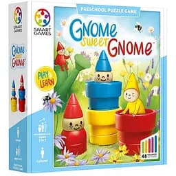 Настольная игра Smart Гном, милый гном (Gnome Sweet Gnome) (англ.) + QR-код на укр. правила (SG038)