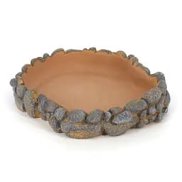 Поїлка для рептилій Hobby Drinking bowl Pebbles M 21x16x3,5см (36401) - мініатюра 4