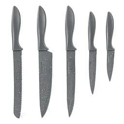 Набір ножів Holmer, 6 предметів, сірий (KS-66118-PSSPG Marble) - мініатюра 2
