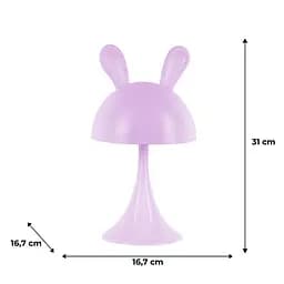 Світильник-нічник Kite LED з акумулятором Simple Bunny фіолетовий (K25-317-1-5) - мініатюра 5