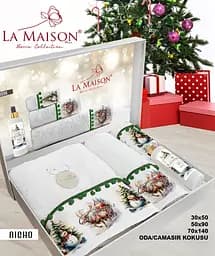 Подарунковий набір рушників з парфумом La Maison Nicho pbe0051100 - мініатюра 3