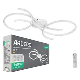 Світлодіодний накладний світильник Ardero AL6545ARD FORCE L 68Вт білий