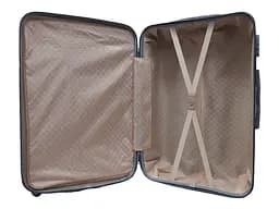 Валіза велика L ABS-пластик Milano bag 004 75,5×50×33,5см 105л Рожеве золото - мініатюра 4