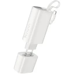 Портативний ЗП Power Bank Hoco J148 Handy PD20W with cable 5000 mAh White