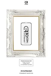 Захисне 3D скло для Apple iPhone 17 Pro Max, Icon 3D, загартоване, 9H, загартоване скло, повне проклеювання, протиударне, глянсове з олеофобним покриттям, на весь екран, сумісне з чохлами, проста установка, ArmorStandart (ARM86214) - мініатюра 3
