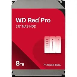 Жесткий диск WD 8 ТБ 3,5" 7200 256 МБ SATA Red Pro NAS