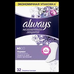 Щоденні прокладки Always Normal Duo Непомітний Захист 32 шт. - мініатюра 2