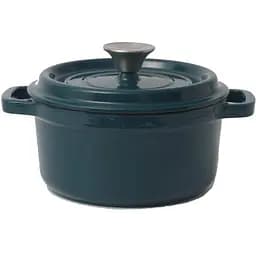 Чавунна каструля Nois Tierra, 20 см, 2,3 л, бірюзова (564447)