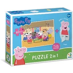 Пазл DoDo Peppa Pig, з фігуркою, 60 елементів, (200123) - мініатюра 4