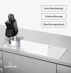 Індукційна плита Klarstein Delicatessa 90 SlimHybrid 7000 Вт (10045613) - мініатюра 5