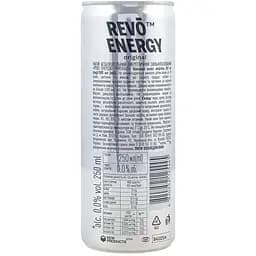Напій енергетичний Revo Energy Original безалкогольний сильногазований 0.25 л - мініатюра 2