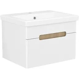 Тумба з умивальником Volle Solo 60 см Білий 1910.326007