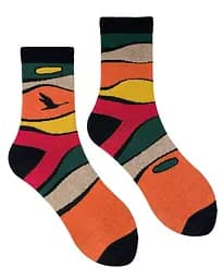 Носки мужские Осень из индийского хлопка 113043