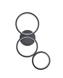 Бра, настінний світильник Goldlux 331038 Flamenco LED 1x23W 4000K 36000Lm IP20 чорний