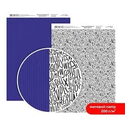 Папір дизайнерський двосторонній матовий „Be in color“ 2 21х29,7см 200г/м2 ROSA TALENT