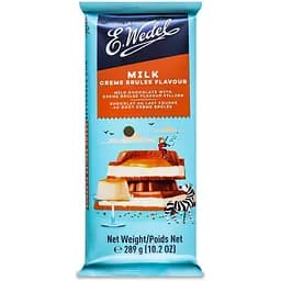 Шоколад E.Wedel молочный со вкусом крем-брюле 289 г (924766)