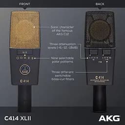 Мікрофон AKG C414 XLII (3059X00060) - мініатюра 5