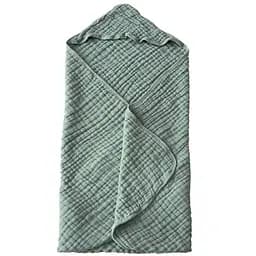 Детское полотенце с капюшоном Lovely Svi органический хлопок (муслин) – 80 x 80 см, от 0 до 2 лет, Зеленый (21801258)