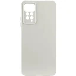 Чехол TPU GETMAN Liquid Silk Full Camera для Xiaomi Redmi Note 11 Pro 4G/5G / 12 Pro 4G Песочный / Sand