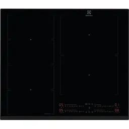 Варильна поверхня Electrolux індукційна, 60см, розширена зона, Hob2Hood, чорний