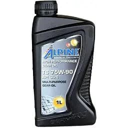 Олива трансмісійна напівсинтетична Alpine Gear Oil 75W-90 TS GL-5 1 л