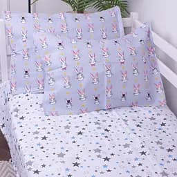 Комплект постільної білизни MirSon Kids Time 17-0527 Bunnies дитячий - мініатюра 3