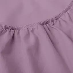 Простирадло Cosas на резинці в дитяче ліжечко 60х120 фланель amethyst, бузок (Flannel_28Amethyst_60x120x12) - мініатюра 2