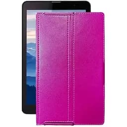 Чохол StatusCASE з екошкіри для планшету Sigma Tab A801 4G Рожевий