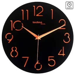 Годинник настінний Technoline WT7230 Black (WT7230), Чорний - мініатюра 2