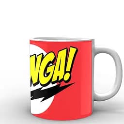 Кухоль GeekLand Теорія великого вибуху The Big Bang Theory Bazinga BB.002.03 330 мл білий