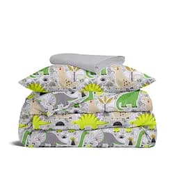 Дитяча постільна білизна Cosas DINO WORLD 110х140см (DinoWorld_52Grey_140)
