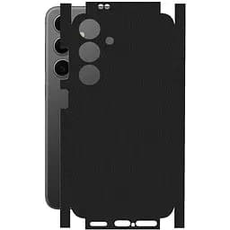 Захисна плівка StatusSKIN для Samsung Galaxy S24 SM-S921 Корпус Вініл Матрикс чорний