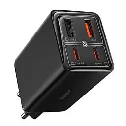 СЗУ Baseus GaN6 Pro OS 65W (2USB-A/2C) + кабель Type-C to Type-C (P10162701)