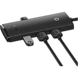 USB-хаб Baseus Lite Series 4-in-1 Hub Adapter Black (WKQX030101) [136670] - мініатюра 4