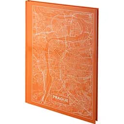 Книга записна Axent Maps Prague A4 в клітинку 96 аркушів персикова (8422-542-A) - мініатюра 2