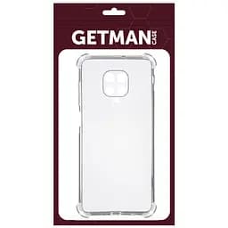 TPU чохол GETMAN Ease logo посилені кути Full Camera для Xiaomi Redmi Note 9s/Note 9 Pro/9 Pro Max Безбарвний (прозорий) - мініатюра 2