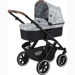 Універсальна коляска 2 в 1 ABC Design Salsa 4 Air Fashion чорна із сірим (1200228/2008)