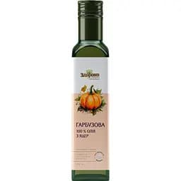 Масло тыквенное Здорово! холодного отжима 250 мл