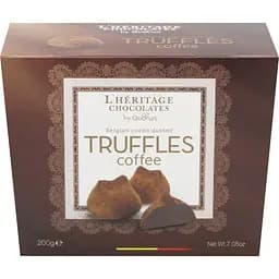 Цукерки L'Heritage Chocolates шоколадний трюфель з кавою 200 г