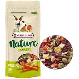 Versele-Laga Nature Snack Veggies 0.085 кг снек овочі додатковий корм ласощі для кроликів та гризунів